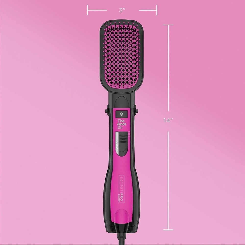 NEW THE KNOT DR.® ALL-IN-ONE SMOOTHING DRYER BRUSH